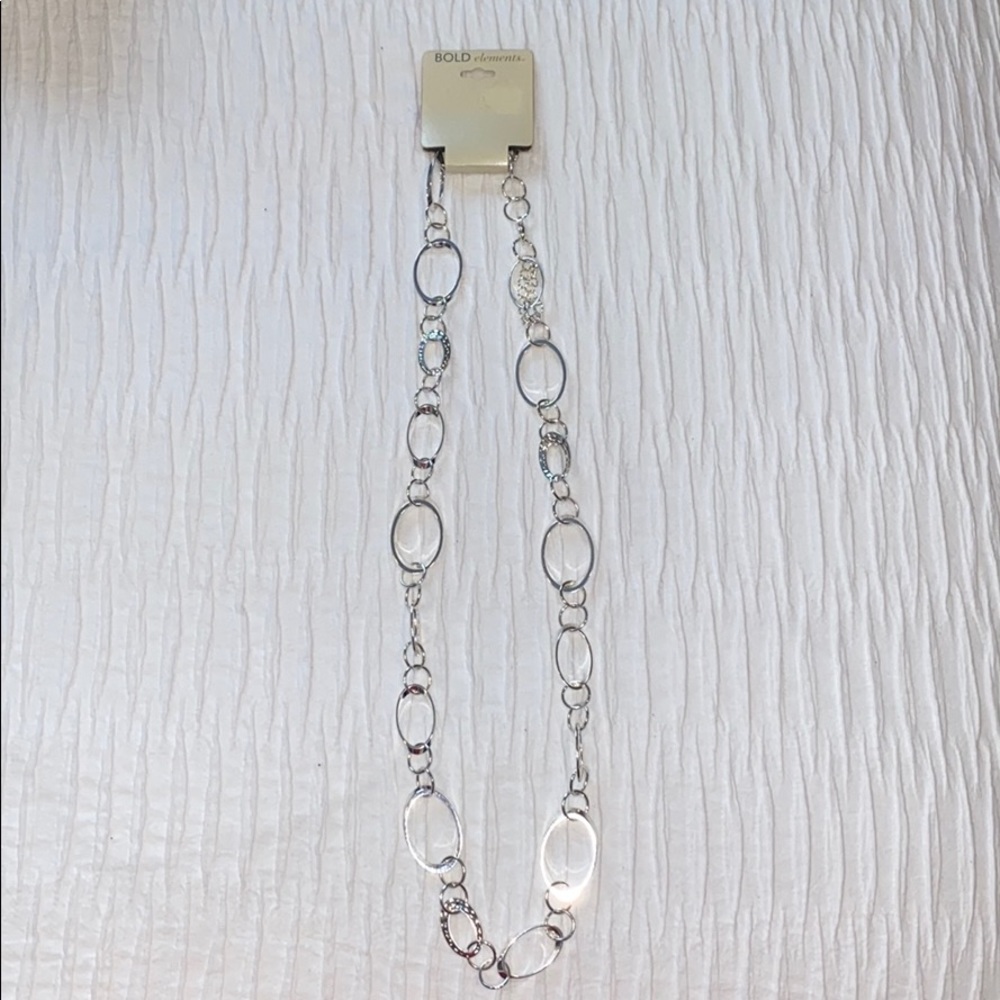 Silver necklace